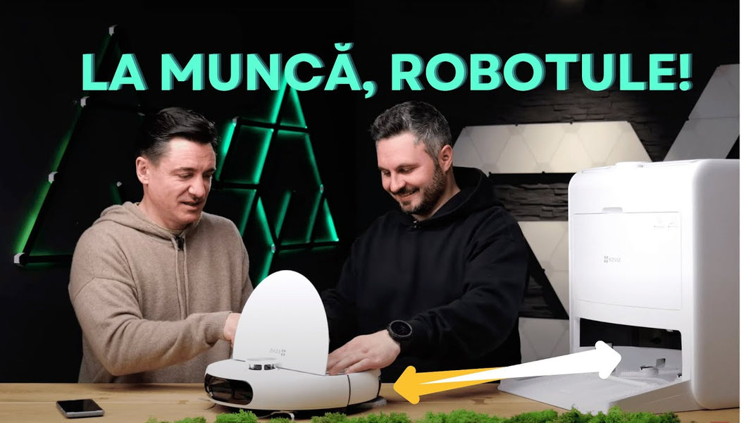 EZVIZ RS2: Aspiratorul Robot Care E Și Cameră De Supraveghere