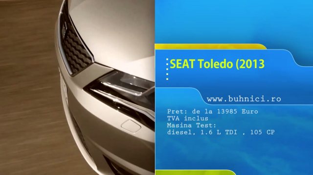 Seat Toledo 2013 - www.buhnici.ro