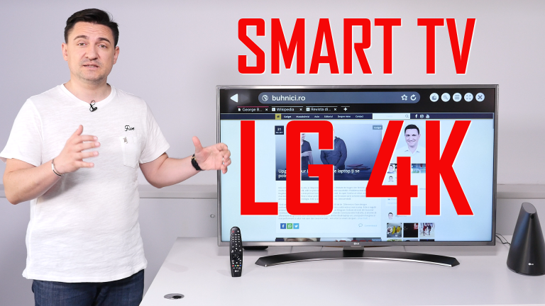 UNBOXING & REVIEW – LG SMART TV 4K – 49UH668V