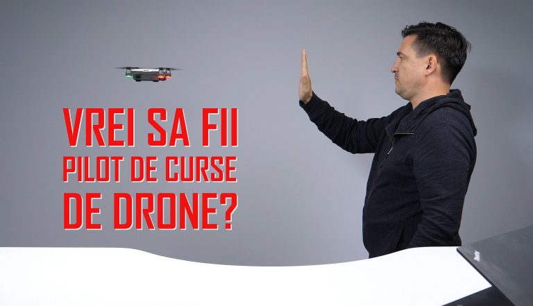 Vrei să pilotezi o dronă de curse?