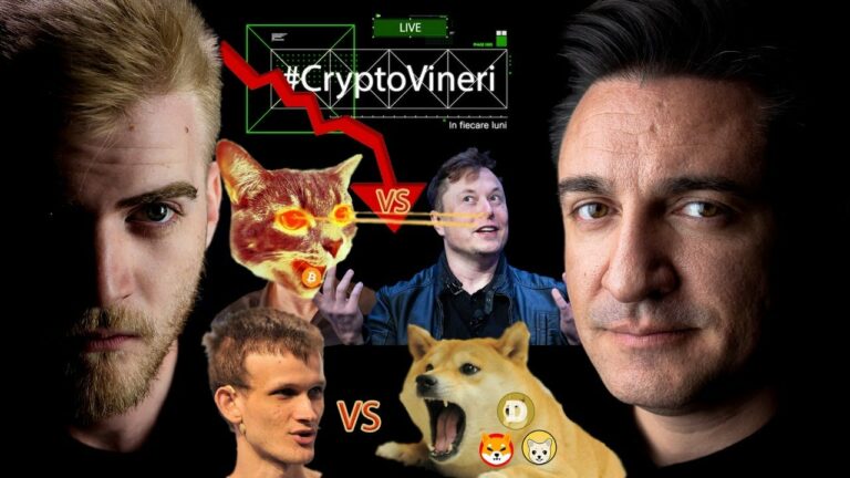 #CryptoVineri 21 – Corecție în piață, Elon vs Maximaliști, Vitalik vs Câini