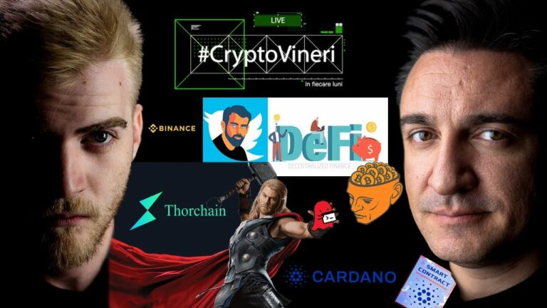 #CryptoVineri 29 – THORChain atacat, BITCOIN DEFI by Twitter și Cardano aproape de SMART CONTRACTS