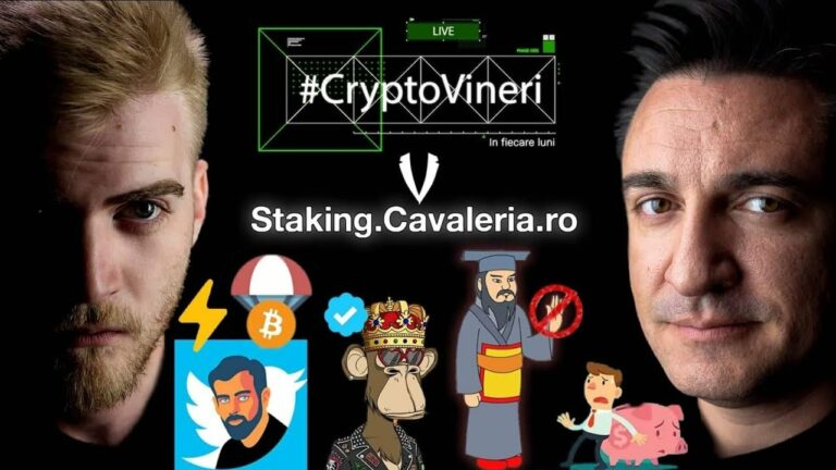 #CryptoVineri 33 – Staking Cavaleria, TIPS și NFT pe Twitter și China interzice CRYPTO S3 EP235