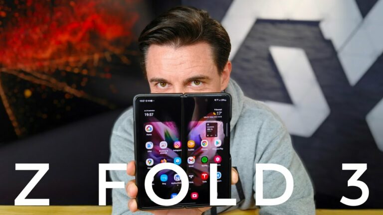 Galaxy Z Fold 3 – REVIEW! – Tutorial de telefon pliabil