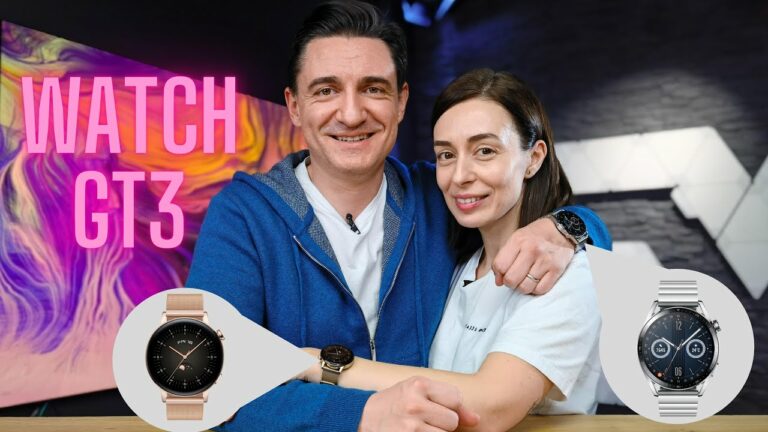 Huawei Watch GT 3 – Mic și Mare – Review Cu Lorena!