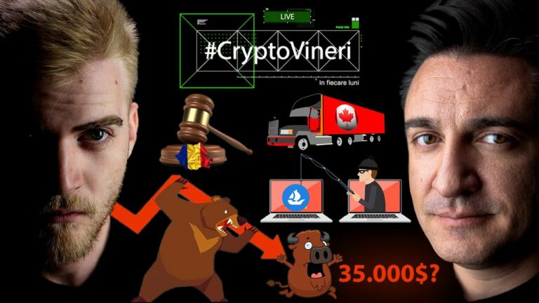 ​ @CryptoVineri  54 – Urșii spre 35$k, legi crypto în România, Upgrade Maiar Farms și probleme-n Canada