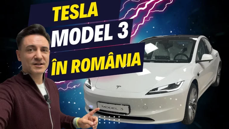 TESLA MODEL 3 PREMIUM ELECTRIC DE LA 42.990€! PRIM CONTACT ÎN ROMÂNIA!